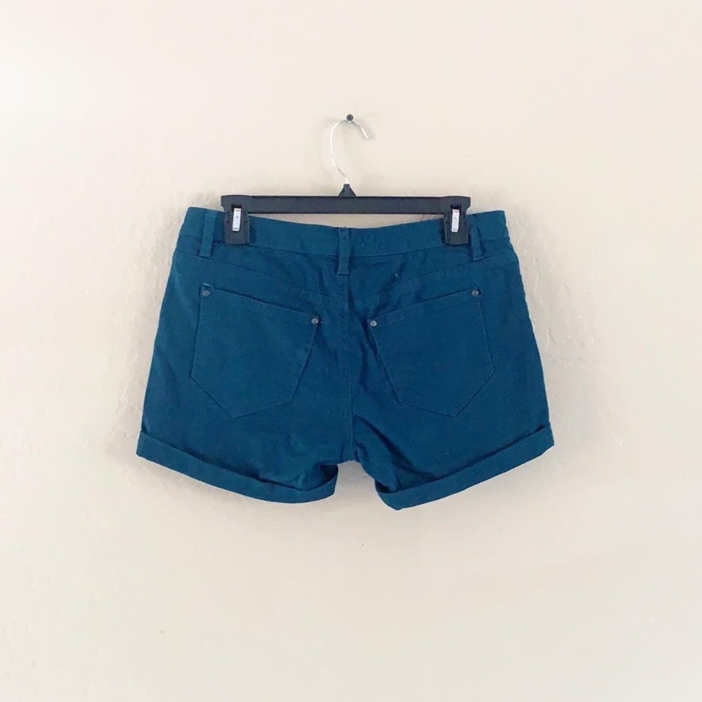 🌿Final Sale Lauren Conrad Blue Teal Denim Shorts‎ - Picture 2 of 6